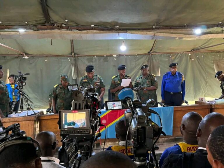 RDC : La cour militaire condamne Corneille Naanga et ses coaccusés à la peine de mort