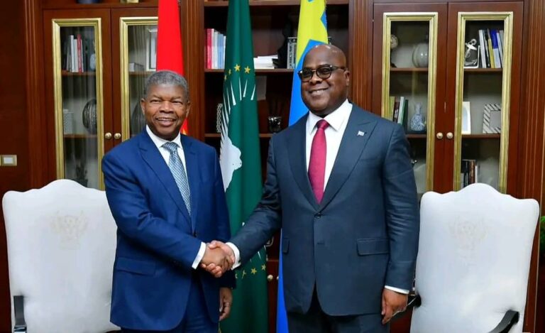 Crise sécuritaire dans l&rsquo;Est de la RDC : Tête-à-tête entre les présidents Tshisekedi et Lourenço de &lsquo;Angola à Kinshasa