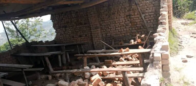 Idjwi : Une catastrophe dévastatrice affecte les écoles en début d&rsquo;une nouvelle année scolaire