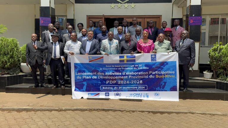 Sud-Kivu : Les activités d&rsquo;élaboration du plan de développement provincial lancées à Bukavu