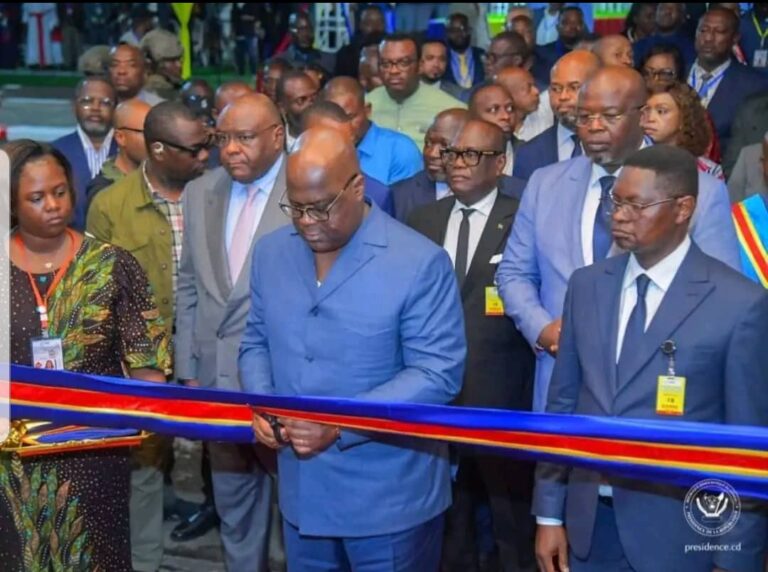 RDC : Félix Tshisekedi inaugure l&rsquo;aéroport international de Bangoka, longue de 3500 mètres, à Kisangani