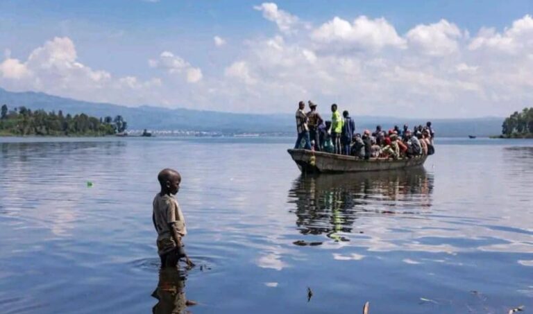 Kalehe : Un nouveau cas de noyade sur le lac Kivu, tous les passagers sauvés de justesse !