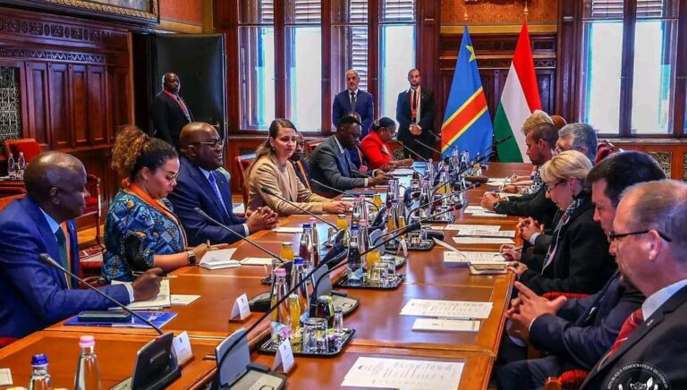 Coopération bilatérale Hongrie-RDC : Félix Tshisekedi échange avec son homologue sur des questions d&rsquo;intérêt commun